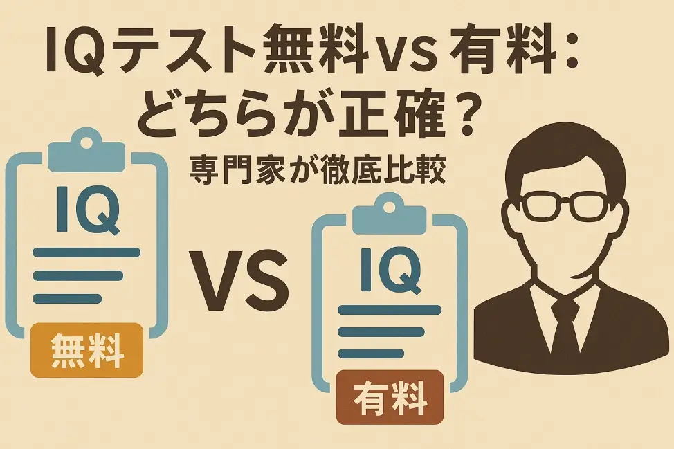 IQテスト無料vs有料比較